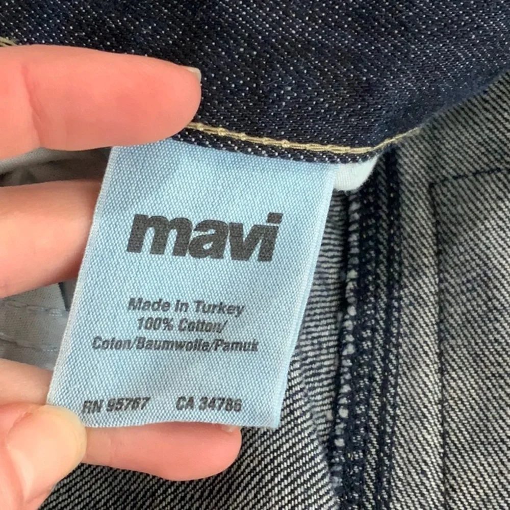 Mavi Mens Matt Mid Ruse Boot Cut Blue Jeans A4